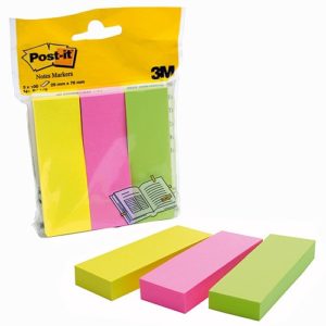 Post-it Page Marker 671-3, 3 Neonfarben zu 100 Blatt