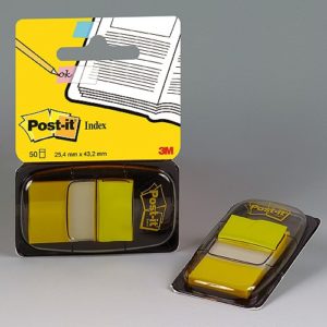 Post-it Index Standard 680-5 GELB, 50 Stück