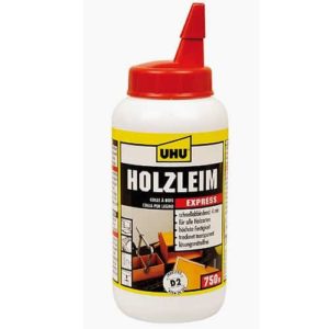 UHU Holzleim Express DIN EN 204 (D2), 250g - UHU 48585 Holzkleber