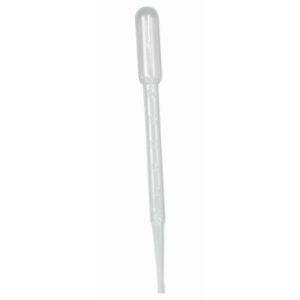 5 Stück Pipette zum Mischen & Abmessen von Farbe - Kunststoff-Pipette 3ml, L 15cm