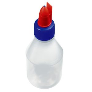 Kunststoffflasche leer mit Schraubverschluss / Spachtelverschluss  - Dosierflasche 100ml