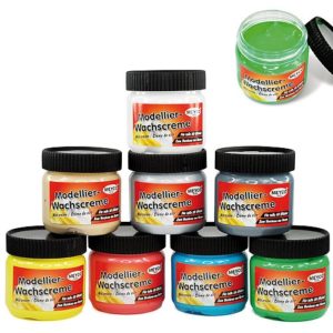 Modellierwachscreme, 90 ml, dunkelgrün