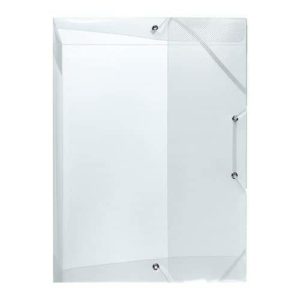 HERLITZ 10722577 Heftbox A4 PP transluzent farblos, 2,5 cm
