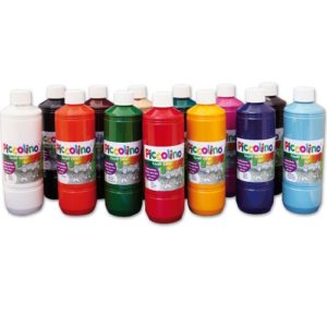 Stoffmalfarben Set Piccolino Textilfarben Set 13x 500ml