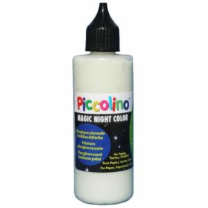 Nachtleuchtfarbe, Leuchtfarbe Piccolino Magic Night 85ml, Glow in the Dark