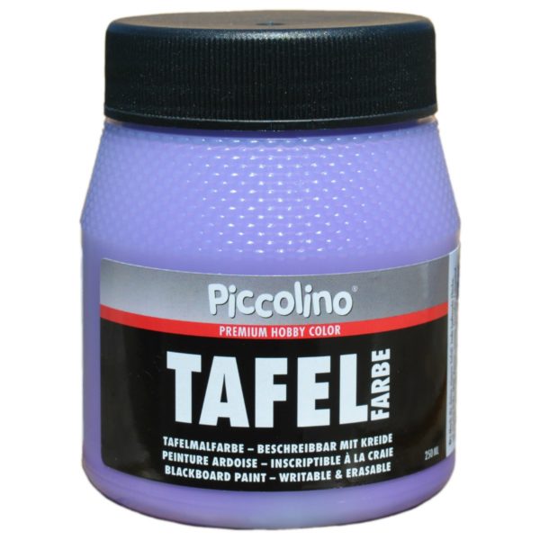 Tafelfarbe Flieder / Violett 250ml - Piccolino Tafellack bunt für Holz, Karton, Wand | Bejol Bastelshop