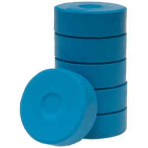 Tempera Pucks Blöcke 55mm hellblau 6 Stück