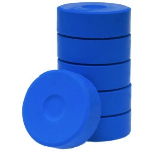 Tempera Pucks Blöcke 55mm dunkelblau 6 Stück im Set