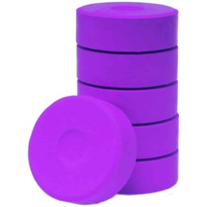 Tempera Blöcke Pucks 44mm rosa 6 Stück im Set