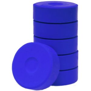 Tempera Blöcke Pucks 44mm violett 6 Stück im Set