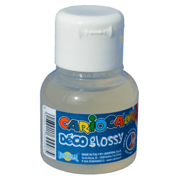 Acryl Glanzlack auf Wasserbasis 50ml - Schutzlack glänzend, transparent, farblos | Bejol Bastelshop