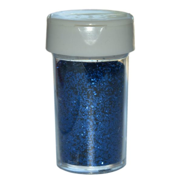 Deko-Glitter Blau 20g - Streu Glitzer / Glimmer zum Basteln | Bejol Bastelshop