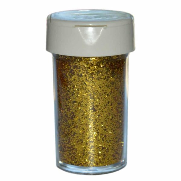 Deko-Glitter Gold 20g - Streu Glitzer / Glimmer zum Basteln | Bejol Bastelshop