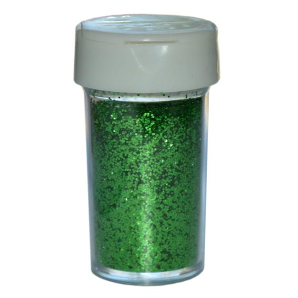Deko-Glitter Grün 20g - Streu Glitzer / Glimmer zum Basteln | Bejol Bastelshop