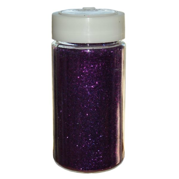 Glitter Lila Großpackung - 250g Streudose - Deko Glitzer/Glimmer zum Basteln | Bejol Bastelshop