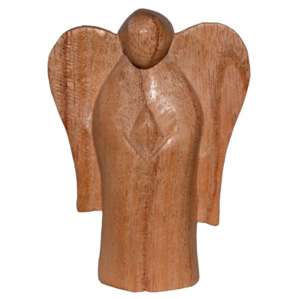 Schutzengel Holz - Engel stehend, H 5cm, Soarholz geschnitzt | Bejol Bastelshop
