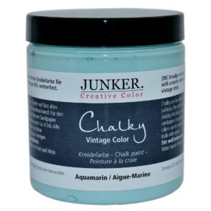 Kreidefarbe Chalky Vintage Color 250ml, Aqua - Junker Creative Color