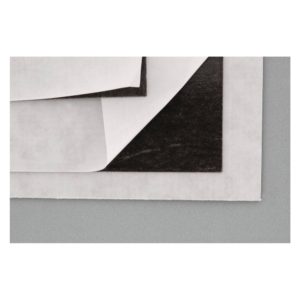 Magnetplatte selbstklebend, Stärke 0,6 mm, 200 x 300 mm, schwarz