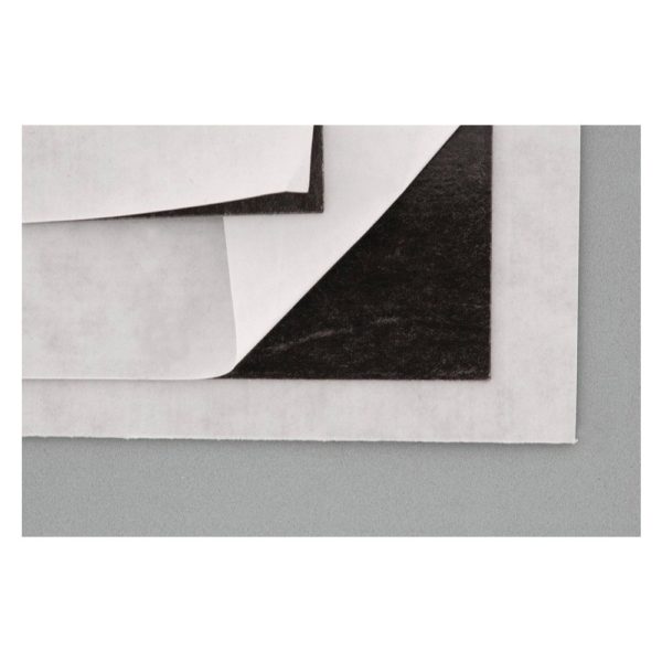 Magnetplatte selbstklebend, Stärke 0,6 mm, 200 x 300 mm, schwarz