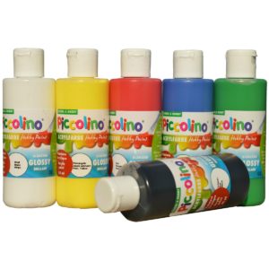 Piccolino Acrylfarbe Hobby-Paint GLOSSY 85ml - für Schule & Hobby