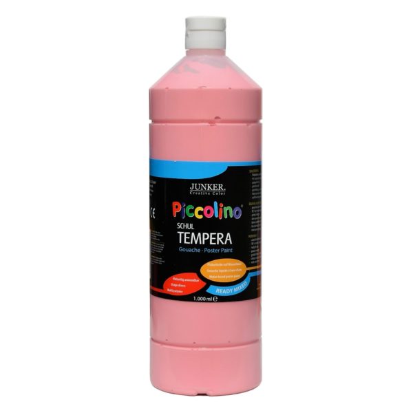 Piccolino Ready Mix Schultempera Farbe Rosa 1000 ml | Bejol Bastelshop