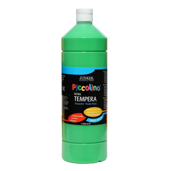 Piccolino Ready Mix Schultempera Farbe Grün 1000 ml | Bejol Bastelshop