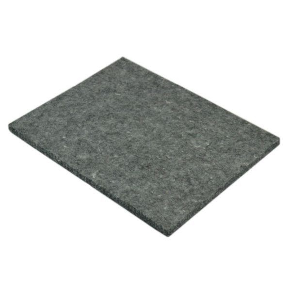 Prickelfilz 200x150x10mm - Filzunterlage grau, Unterlage zum Prickeln & Filzen | Bejol Bastelshop