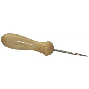 Prickelnadel Holz - Prickelnadel mit Holzgriff, 9cm