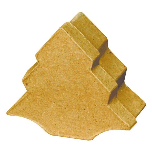 Tannenbaum Schachtel Weihnachten - natur zum Selbstdekorieren, 10x9,5cm