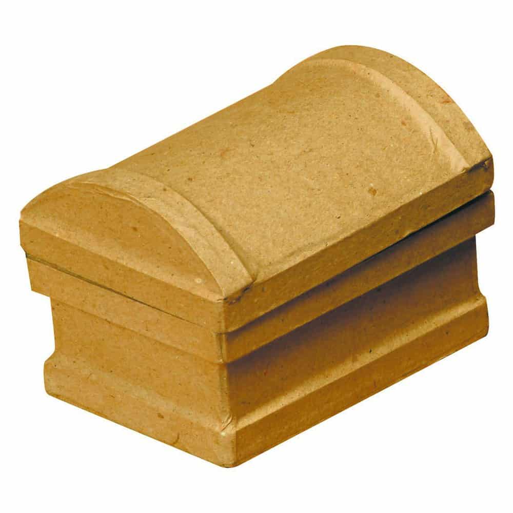 Karton Schatztruhe Pappe Natur Zum Selbstgestalten 105x75x75mm Gunstig Kaufen Bejol Bastelshop