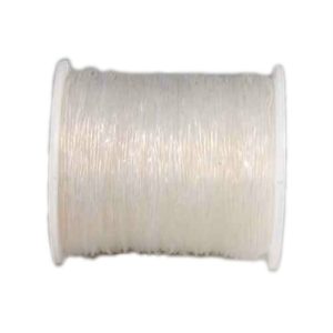 Faden elastisch 1mm 50m - elastischer Schmuckfaden für Armbänder, Schmuck