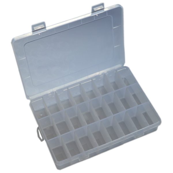 Sortimentskasten Sortierkasten Perlen Aufbewahrungsbox Kleinteilebox 200x140x36mm | Bejol Bastelshop