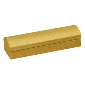 Stifteschachtel - Karton Stiftebox - Pappe natur zum Selbstgestalten 225x70x45mm