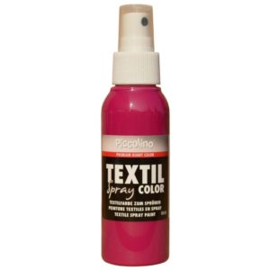 Textilfarbe zum Sprühen, Piccolino Textil Spray pink 100ml Textilsprühfarbe