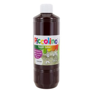 Textilfarbe zum Malen, Piccolino Stoffmalfarbe aubergine 500ml