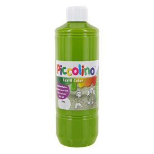 Textilfarbe zum Malen, Piccolino Stoffmalfarbe kiwi 500ml