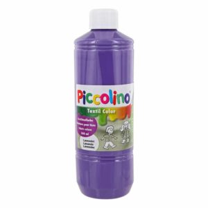 Textilfarbe zum Malen, Piccolino Stoffmalfarbe lavendel 500ml