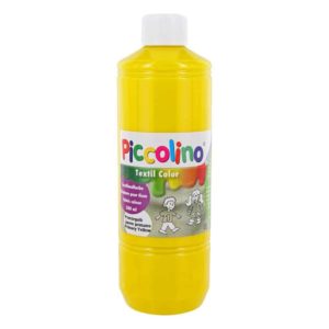 Textilfarbe Primärfarbe Gelb, Piccolino Stoffmalfarbe primärgelb 500ml