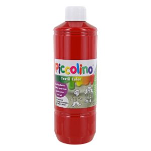 Textilfarbe Primärfarbe Rot, Picclino Stoffmalfarbe primärrot 500ml