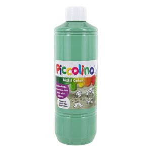 Textilfarbe zum Malen, Piccolino Stoffmalfarbe seegrün 500ml