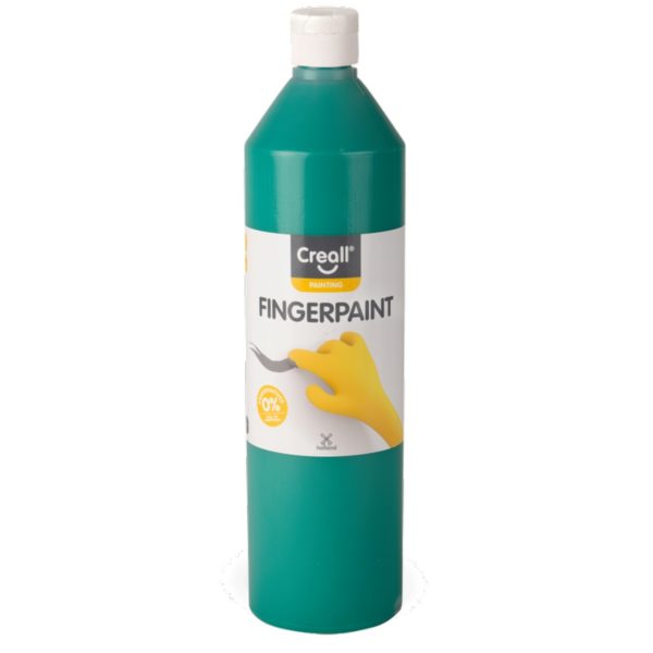 Creall Fingerfarbe 750ml Flasche grün