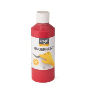 Creall Fingerfarbe 250ml Flasche Rot