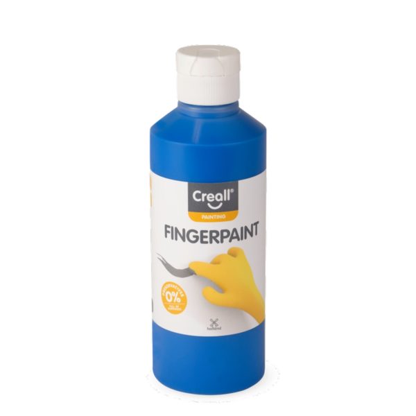 Creall Fingerfarbe 250ml Flasche Blau