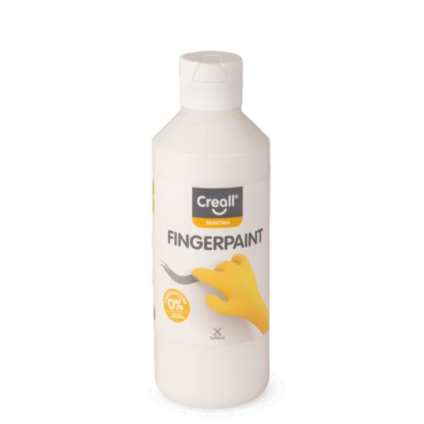 Creall Fingerfarbe 250ml Flasche weiß