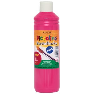 Piccolino Kinder Bastelfarbe pink 500ml