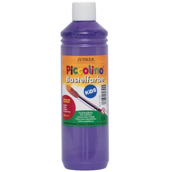 Piccolino Kinder Bastelfarbe violett 500ml