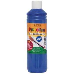 Piccolino Kinder Bastelfarbe ultramarin-blau 500ml