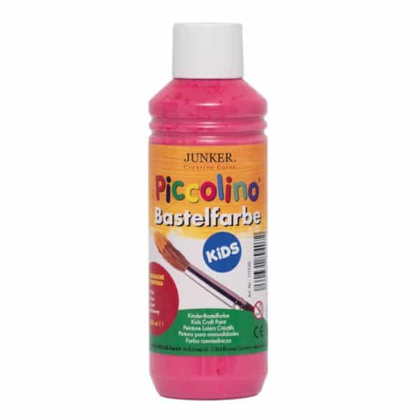 Piccolino Kinder Bastelfarbe pink 250ml