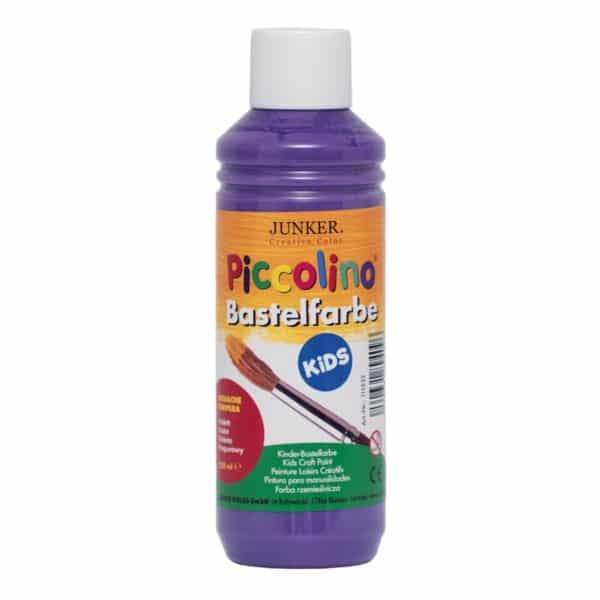 Piccolino Kinder Bastelfarbe violett 250ml