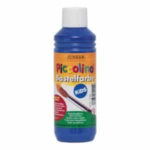 Piccolino Kinder Bastelfarbe ultramarin-blau 250ml